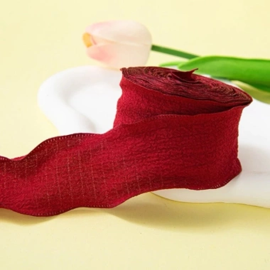 Ruy băng vải sóng cột nơ trang trí bánh kem – Đẹp, đa dạng màu, giá chỉ 30.000đ