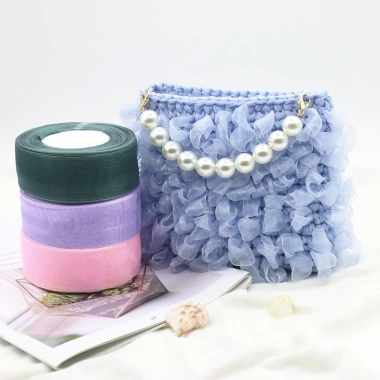 Ruy Băng Voan 4cm x 45 Yarns - Cuộn S370 Trang Trí Bó Hoa, Phụ Kiện Thủ Công 38,170₫ 3 Ruy Băng Voan 4cm x 45 Yarns - Cuộn S370 Trang Trí Bó Hoa, Phụ Kiện Thủ Công 38,170₫ 3