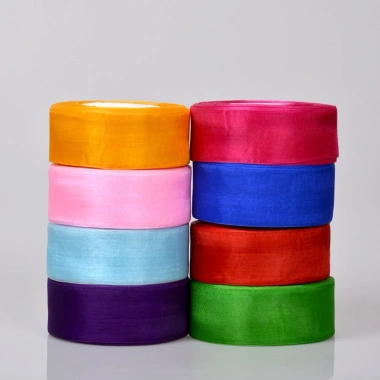 Ruy Băng Voan 4cm x 45 Yarns - Cuộn S370 Trang Trí Bó Hoa, Phụ Kiện Thủ Công 38,170₫