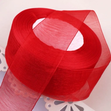 Ruy Băng Voan 4cm x 45 Yarns - Cuộn S370 Trang Trí Bó Hoa, Phụ Kiện Thủ Công 38,170₫