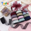 Ruy Băng Voan Chấm Bi Nhỏ Viền Đen 1m - Giá 15.990đ, Giảm 13.000đ, Trang Trí Tiệc Sang Trọng