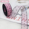 Ruy Băng Voan Chấm Bi Nhỏ Viền Đen 1m - Giá 15.990đ, Giảm 13.000đ, Trang Trí Tiệc Sang Trọng 10