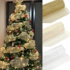 Ruy Băng Voan Lưới 10m 26cm Noel - Trang Trí Cây Thông Giáng Sinh Phuong Anh Giá 48k