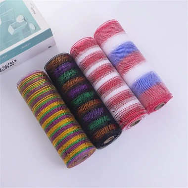 Ruy Băng Voan Lưới 10m 26cm Noel - Trang Trí Cây Thông Giáng Sinh Phuong Anh Giá 48k