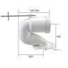 S-trap bồn cầu chất lượng cao, chống tắc nghẽn, dễ lắp đặt - Giá chỉ 591.077 VND