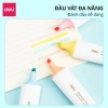 S621S Bút Highlight Deli 4 Màu Macaron Dạ Quang Pastel Mực Nhanh Khô Giá 14.900đ 9