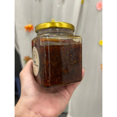 Sa tế cồi sò điệp tôm khô 250g - Hương vị đậm đà, cay nồng, giảm giá 180k 3