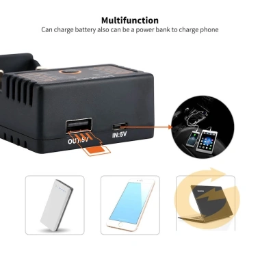 Sạc 2 cell LiitoKala Lii-202 mới, hỗ trợ 18.650/21.700/26.650, cổng Type-C, giá chỉ 180.000 VND 7