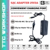 Sạc Adapter 21V 2A Đèn Báo Nguồn, Hỗ Trợ Pin 10-20 Cell, Sạc 12-99V 50.025₫