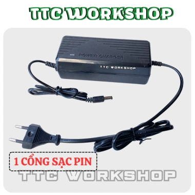 Sạc Adapter 21V 3A có Quạt Tản Nhiệt - Sạc Nhanh cho Pin 10C, 15C, 20C