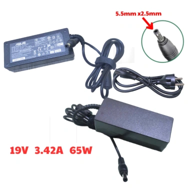 Sạc ASUS Zin 65W 90W 4.7A 3.42A cắm thường 5.5x2.5mm Dây nguồn xịn - Giá 129.000 2