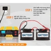Sạc bình 12V 24V tự ngắt MONQIQI - 3‑200Ah cho xe máy & ô tô, giá ưu đãi 230k 6