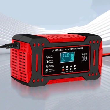 Sạc Bình Ắc Quy 12V6A MONQIQI 4-100Ah Tự Ngắt, Khử Sulfat, Bảo Dưỡng Xe Ô Tô Xe Máy - 187k 4 Sạc Bình Ắc Quy 12V6A MONQIQI 4-100Ah Tự Ngắt, Khử Sulfat, Bảo Dưỡng Xe Ô Tô Xe Máy - 187k 4