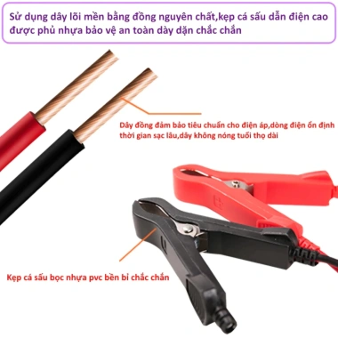 Sạc Bình Ắc Quy 12V6A MONQIQI 4-100Ah Tự Ngắt, Khử Sulfat, Bảo Dưỡng Xe Ô Tô Xe Máy - 187k 6 Sạc Bình Ắc Quy 12V6A MONQIQI 4-100Ah Tự Ngắt, Khử Sulfat, Bảo Dưỡng Xe Ô Tô Xe Máy - 187k 6