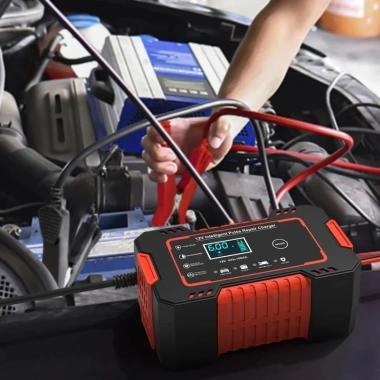 Sạc Bình Ắc Quy 12V6A MONQIQI 4-100Ah Tự Ngắt, Khử Sulfat, Bảo Dưỡng Xe Ô Tô Xe Máy - 187k 7 Sạc Bình Ắc Quy 12V6A MONQIQI 4-100Ah Tự Ngắt, Khử Sulfat, Bảo Dưỡng Xe Ô Tô Xe Máy - 187k 7