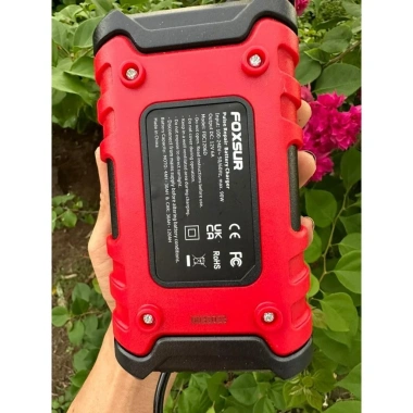 Sạc bình ắc quy FOXSUR 12V 4-100Ah tự ngắt đầy, khử sunfat, phục hồi - 282.580 VND 2