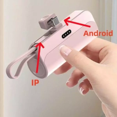 Sạc di động 5.000mAh - 2 cổng Type-C & Lightning sạc nhanh, Android & Apple, 98.000đ 6
