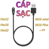 Sạc đồng hồ thông minh Hw12, M16 mini, Hw22, W26, W26M - Hàng mới bóc máy, giá chỉ 49.000đ