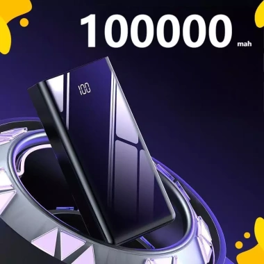Sạc dự phòng 100.000mAh LED hiển thị % + đèn pin, pin dung lượng lớn, bảo hành, giá 409.200₫ 5 Sạc dự phòng 100.000mAh LED hiển thị % + đèn pin, pin dung lượng lớn, bảo hành, giá 409.200₫ 5