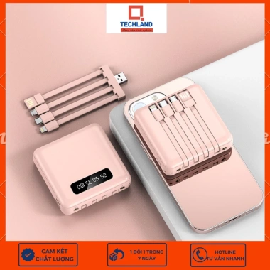 Sạc dự phòng 10.000mAh đa năng, hỗ trợ nhiều thiết bị – giảm giá sốc 87.811 VND, giá gốc 106.251 VND