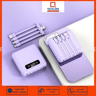 Sạc dự phòng 10.000mAh đa năng, hỗ trợ nhiều thiết bị – giảm giá sốc 87.811 VND, giá gốc 106.251 VND