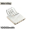 Sạc dự phòng 10.000mAh dung lượng lớn kèm 4 dây sạc nhanh, giá chỉ 259.000 VND 9