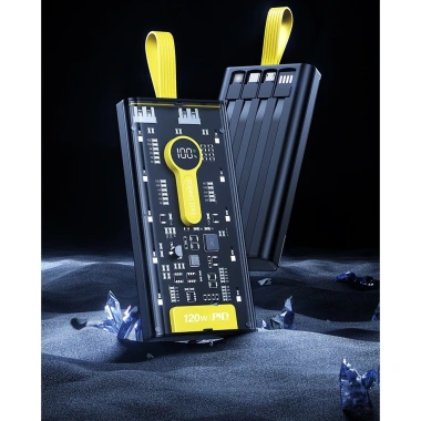 Sạc dự phòng 20.000-30.000mAh trong suốt, sạc nhanh PD120W/20W, 4 dây tích hợp + LED, giá 329k 3 Sạc dự phòng 20.000-30.000mAh trong suốt, sạc nhanh PD120W/20W, 4 dây tích hợp + LED, giá 329k 3