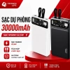 Sạc Dự Phòng 30.000mAh, Sạc Nhanh 22,5W PD 20W + 2 Dây, Thiết Bị, Giá 329.000 VND