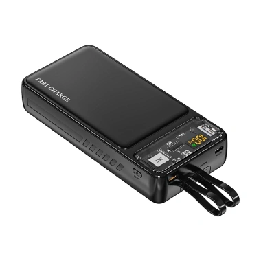Sạc Dự Phòng 30.000mAh, Sạc Nhanh 22,5W PD 20W + 2 Dây, Thiết Bị, Giá 329.000 VND