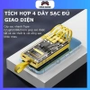 Sạc dự phòng 30.000mAh trong suốt, tích hợp 4 dây sạc nhanh, giá chỉ 249.000đ 3