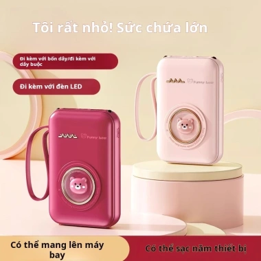 Sạc Dự Phòng 50.000mAh Bảo Hành 2 Năm, Sạc Nhanh, Màn Hình LED Hiển Thị Pin - 128.000 VND