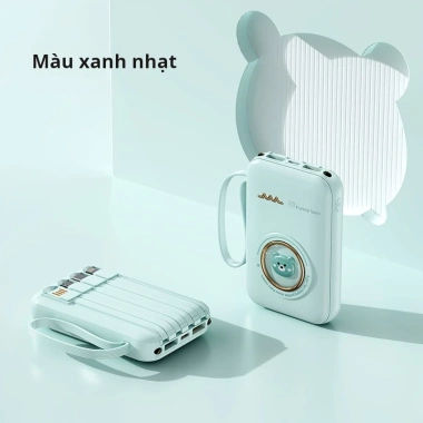 Sạc Dự Phòng 50.000mAh Bảo Hành 2 Năm, Sạc Nhanh, Màn Hình LED Hiển Thị Pin - 128.000 VND