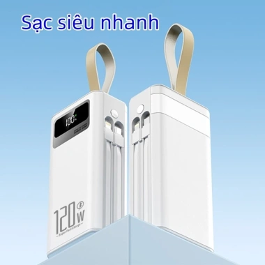 Sạc dự phòng 50.000mAh sạc nhanh 2 chiều, tháo rời, phát sóng ngoài trời - 500.000₫