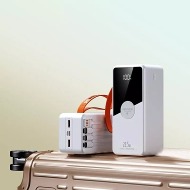 Sạc dự phòng 50.000mAh VZT-232 - Sạc nhanh 22.5/120W PD, màn hình LED hiện đại, giá chỉ 330.000₫