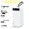 Sạc dự phòng 50.000mAh WP 283 - Trạm di động, sạc nhanh 2 vào 2 ra, dùng 10 ngày, 250k