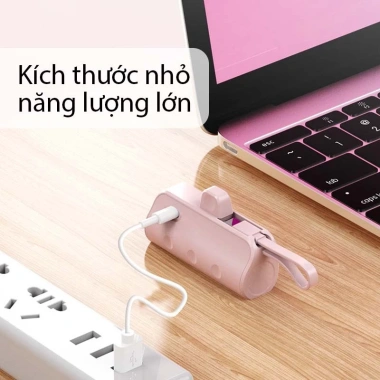 Sạc Dự Phòng 5.000mAh 20W - Sạc 2 Thiết Bị Cùng Lúc, Nhỏ Gọn Mang Đi 4 Sạc Dự Phòng 5.000mAh 20W - Sạc 2 Thiết Bị Cùng Lúc, Nhỏ Gọn Mang Đi 4
