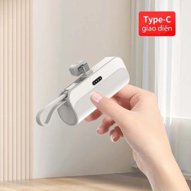 Sạc Dự Phòng 5.000mAh 20W - Sạc 2 Thiết Bị Cùng Lúc, Nhỏ Gọn Mang Đi 7 Sạc Dự Phòng 5.000mAh 20W - Sạc 2 Thiết Bị Cùng Lúc, Nhỏ Gọn Mang Đi 7