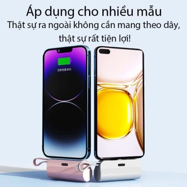 Sạc Dự Phòng 5.000mAh 20W - Sạc 2 Thiết Bị Cùng Lúc, Nhỏ Gọn Mang Đi 9 Sạc Dự Phòng 5.000mAh 20W - Sạc 2 Thiết Bị Cùng Lúc, Nhỏ Gọn Mang Đi 9