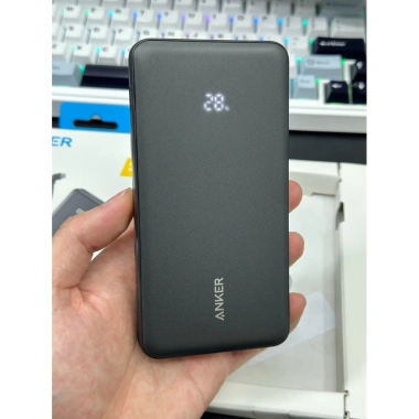 Sạc dự phòng Anker Zolo 20.000mAh/10.000mAh 22.5W A110D/A110E – Cáp Type‑C, PD/QC, Màn hình LED, Giá chỉ 780.000đ