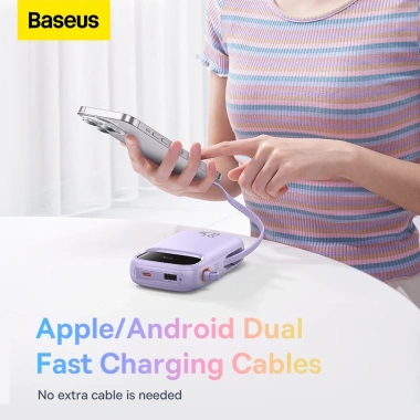Sạc dự phòng Baseus Qpow2 & Qpow Pro 10.000/20.000mAh PD 22.5W-30W Type-C nhanh, tiện dụng - 599.000₫
