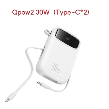 Sạc dự phòng Baseus Qpow2 & Qpow Pro 10.000/20.000mAh PD 22.5W-30W Type-C nhanh, tiện dụng - 599.000₫