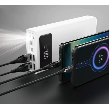 Sạc dự phòng chính hãng 40.000‑60.000mAh dung lượng lớn, tiện lợi, chỉ 180.000 VND