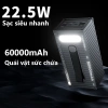 Sạc dự phòng Container 60.000mAh 66W - Sạc nhanh, pin chính hãng, giảm 20% 3