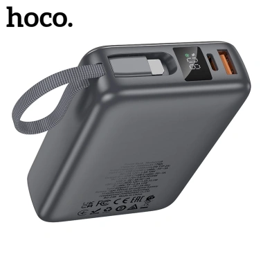 Sạc dự phòng Hoco Q39 20.000mAh sạc nhanh 20W kèm dây LN và Type-C - Giá chỉ 460.000₫ 5