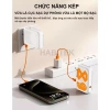 Sạc Dự Phòng Không Dây 22.5W 20.000mAh - Pin Dự Phòng Kiêm Củ Sạc, Tương Thích iPhone & Android, Giá Ưu Đãi 450k 3