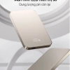 Sạc dự phòng không dây BERF W85 Titan nhôm, kính mờ AG từ tính, siêu mỏng PD 20W cho iPhone 17/16/15/14/13/12 - 475k 3