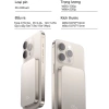 Sạc dự phòng không dây BERF W85 Titan nhôm, kính mờ AG từ tính, siêu mỏng PD 20W cho iPhone 17/16/15/14/13/12 - 475k 9