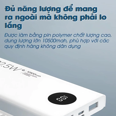 Sạc Dự Phòng Pisen Quick 30W, Dung Lượng 20.000mAh – Giá Chỉ 450.000₫