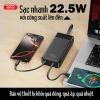 Sạc Dự Phòng PR275 22.5W XO Simple Is Beauty 20.000mAh Tích Hợp Dây 2 Dây Sạc Giá Ưu Đãi 640k 7