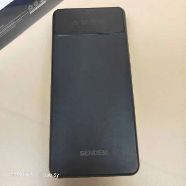 Sạc Dự Phòng SENDEM P900 20.000mAh - Tích Cáp, LED Báo Pin, Sạc Nhanh 15W Giá 298k 2